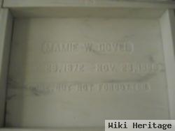 Mary Wilson "mamie" Wise Dovel