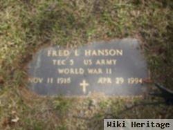 Fred L Hanson