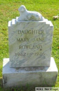 Mary Jane Rowland