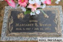 Margaret B Byrum