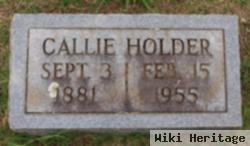 Callie Hackett Holder