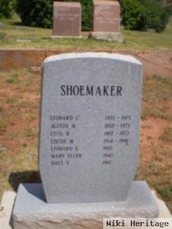 Leonard C Shoemaker