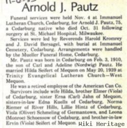 Arnold John Pautz