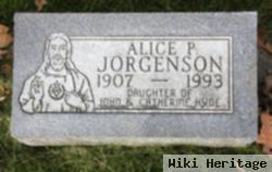 Alice P. Hyde Jorgenson