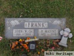 John W Frank, Sr