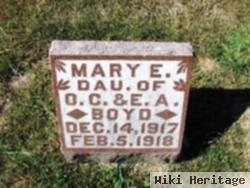 Mary E Boyd