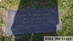 John F Hoffman