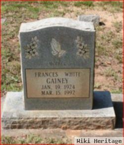 Frances Orine White Gainey