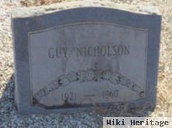 Charlie G. "guy" Nicholson