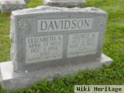 Elizabeth A Davidson