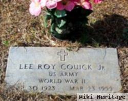 Lee Roy Couick, Jr