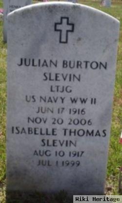 Julian Burton "jules" Slevin