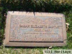 Sarah Elizabeth Bartlett