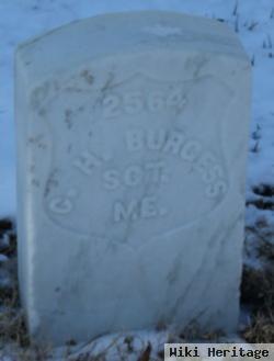 Sgt C. H. Burgess