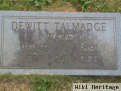 Dewitt Talmadge Ware