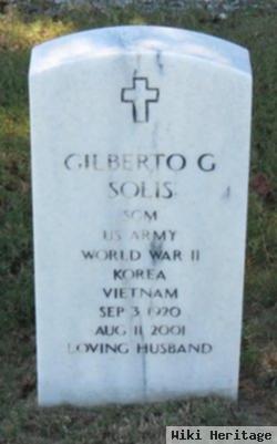 Sgt Maj Gilberto G Solis