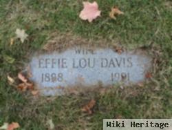 Effie Lou Davis