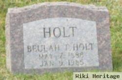 Beulah T Holt