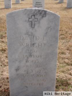 Sgt Maj David Lee Wright