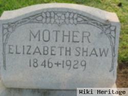 Elizabeth Shaw