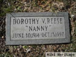 Dorothy V "nanny" Reese