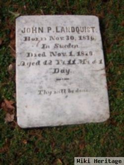 John P Landquist