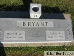 Minnie M Bryant