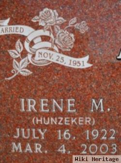 Irene Marie Hunzeker Albers