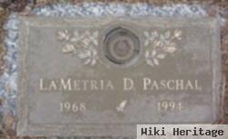 Lametria D Paschal