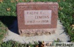 Ralph E Lemons