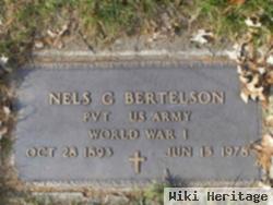 Pvt Nels G. Bertelson