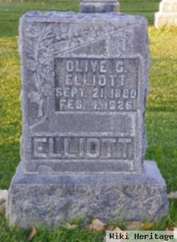 Olive G Elliott