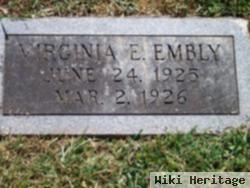 Virginia E. Embly