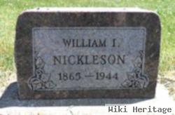 William I Nickleson