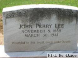 John Perry Lee