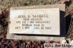 Berl D Yandell