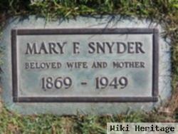 Mary Fanny Francis Snyder