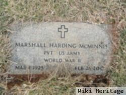 Marshall H Mcminnis