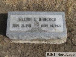 Thelma E. Babcock