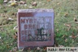 Myrtle M. Brecke