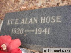 Lt Edgar Alan Hose