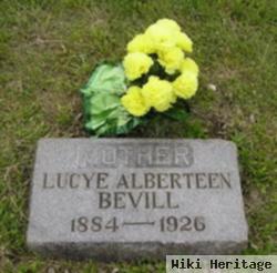 Lucye Alberteen Bevill