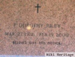 F Dorothy Riley