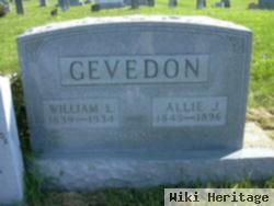 Allie J. Mcclure Gevedon