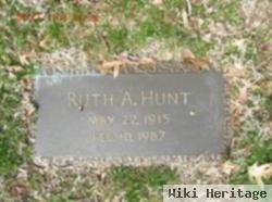 Ruth A Hunt