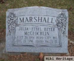 Julia Ethel Heyer Marshall