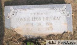 Alonzo Leon "lonnie" Holiday