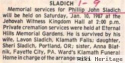 Phillip John Sladich