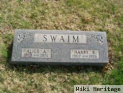 Harry K Swaim