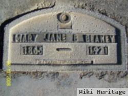 Mary Jane Beeler Blakey